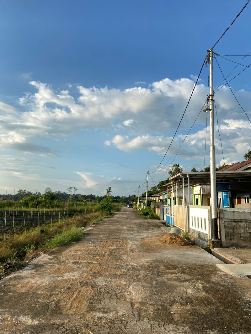 foto posisi tengah perumahan PALEM RAYA RESIDENCE