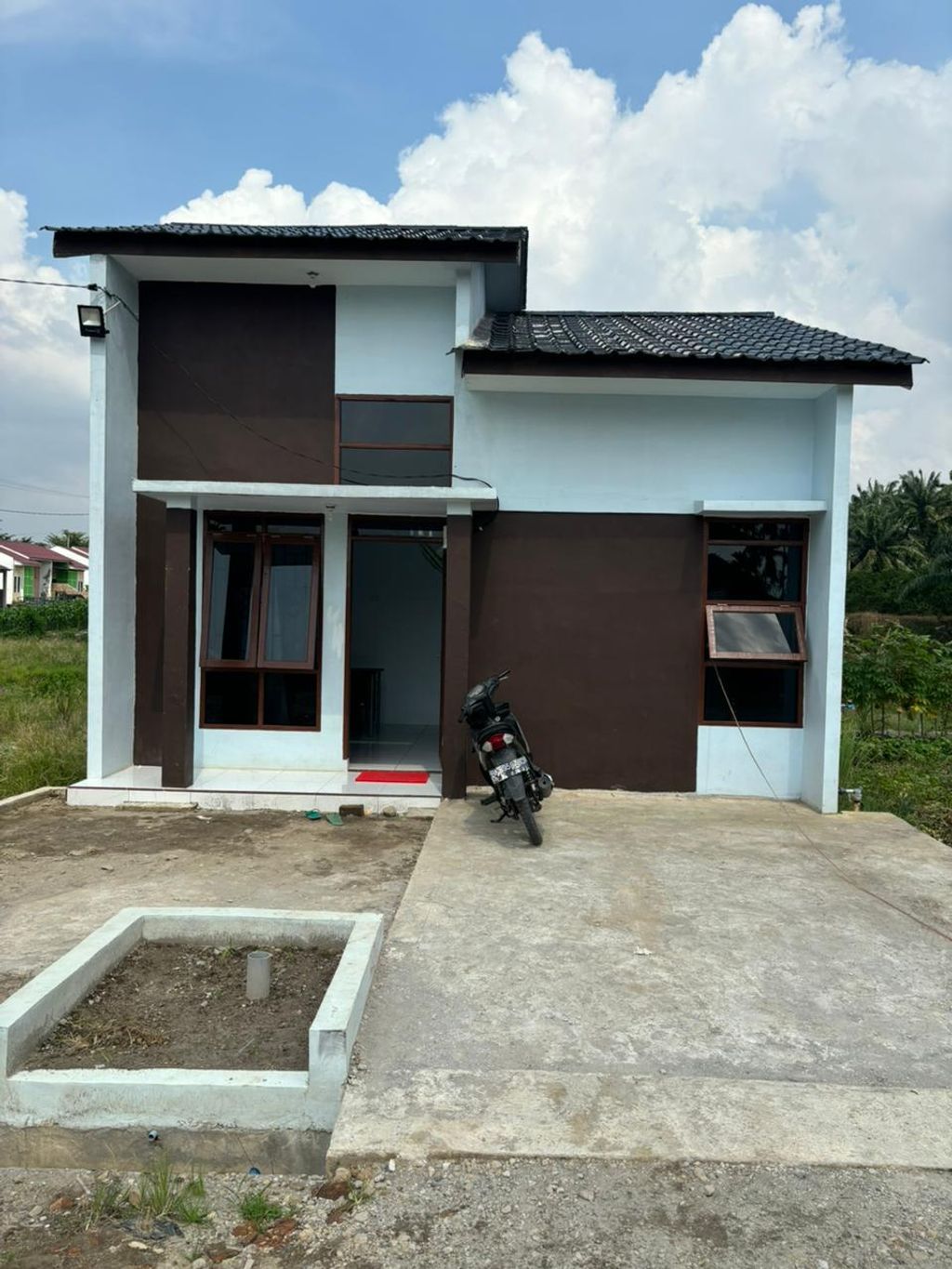 foto tampak rumah tipe subsidi perumahan TELAGA SARI RESIDENCE