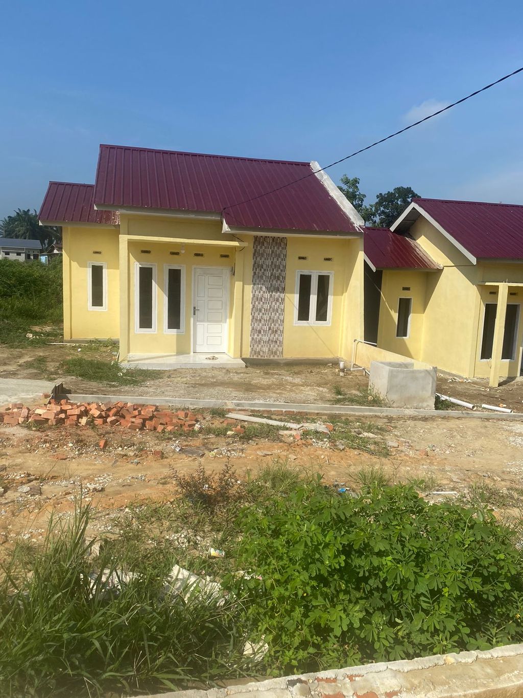 foto tampak rumah tipe 36/108 perumahan GRIYA SEIKIJANG MAS