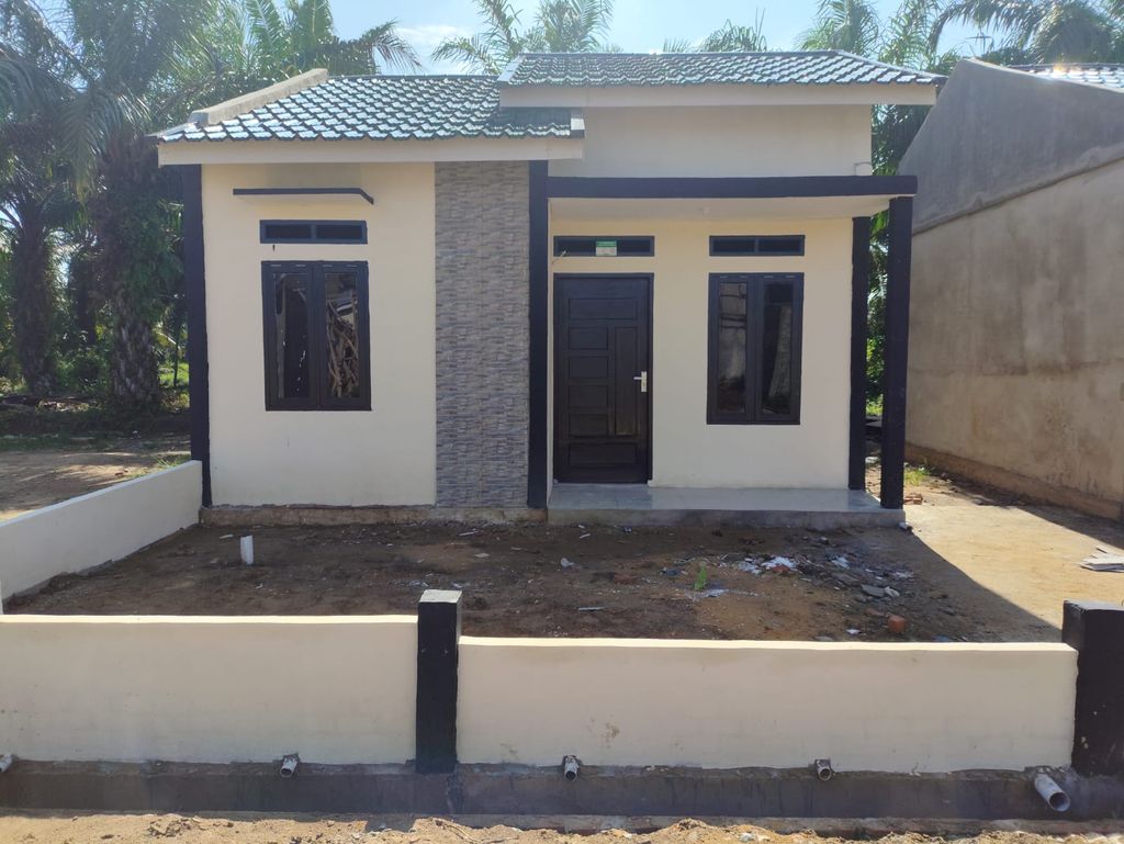 foto tampak rumah tipe RSH 36 perumahan GREEN ZUHRI RESIDENCE 1