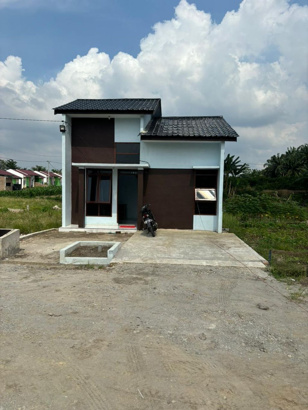 foto denah rumah tipe subsidi perumahan TELAGA SARI RESIDENCE