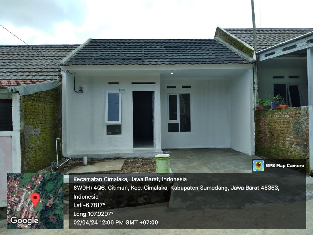 foto tampak rumah tipe 36/60 perumahan BUMI KENANGA ASRI 2