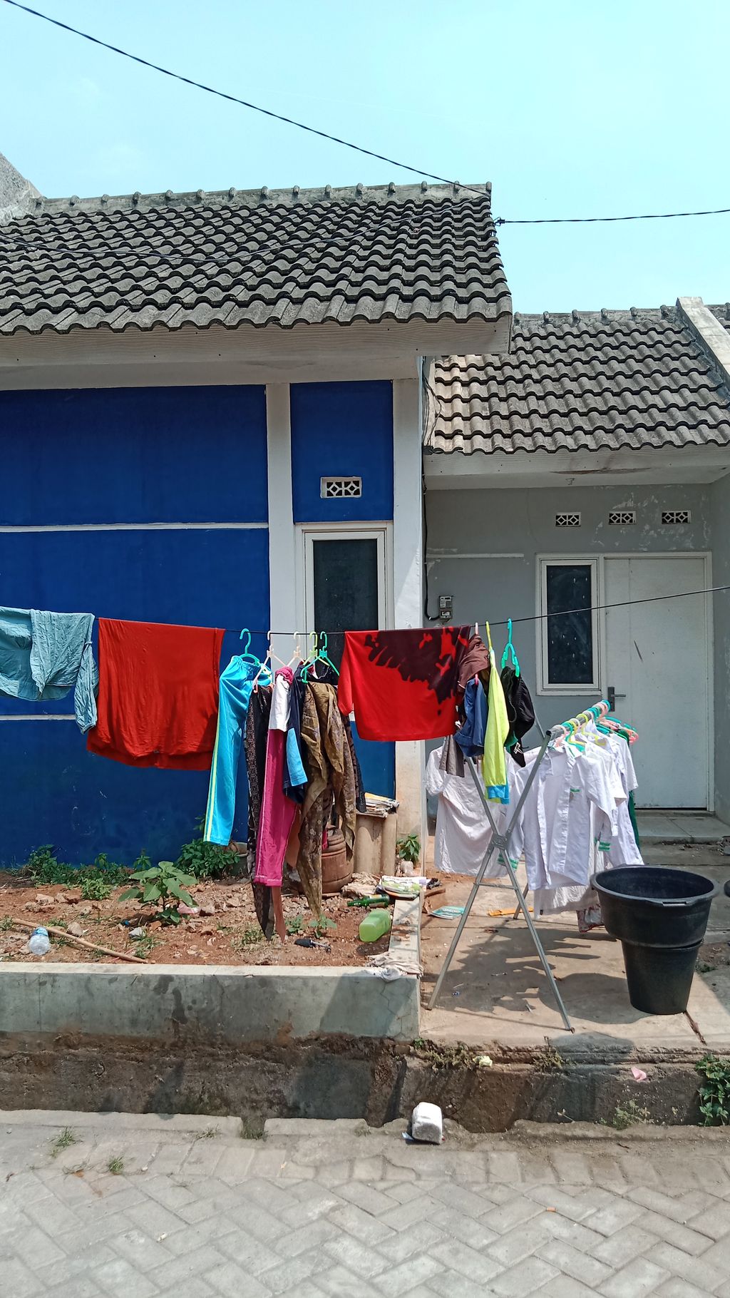 foto tampak rumah tipe 30/116 perumahan Perumahan Marison Regency Jepara
