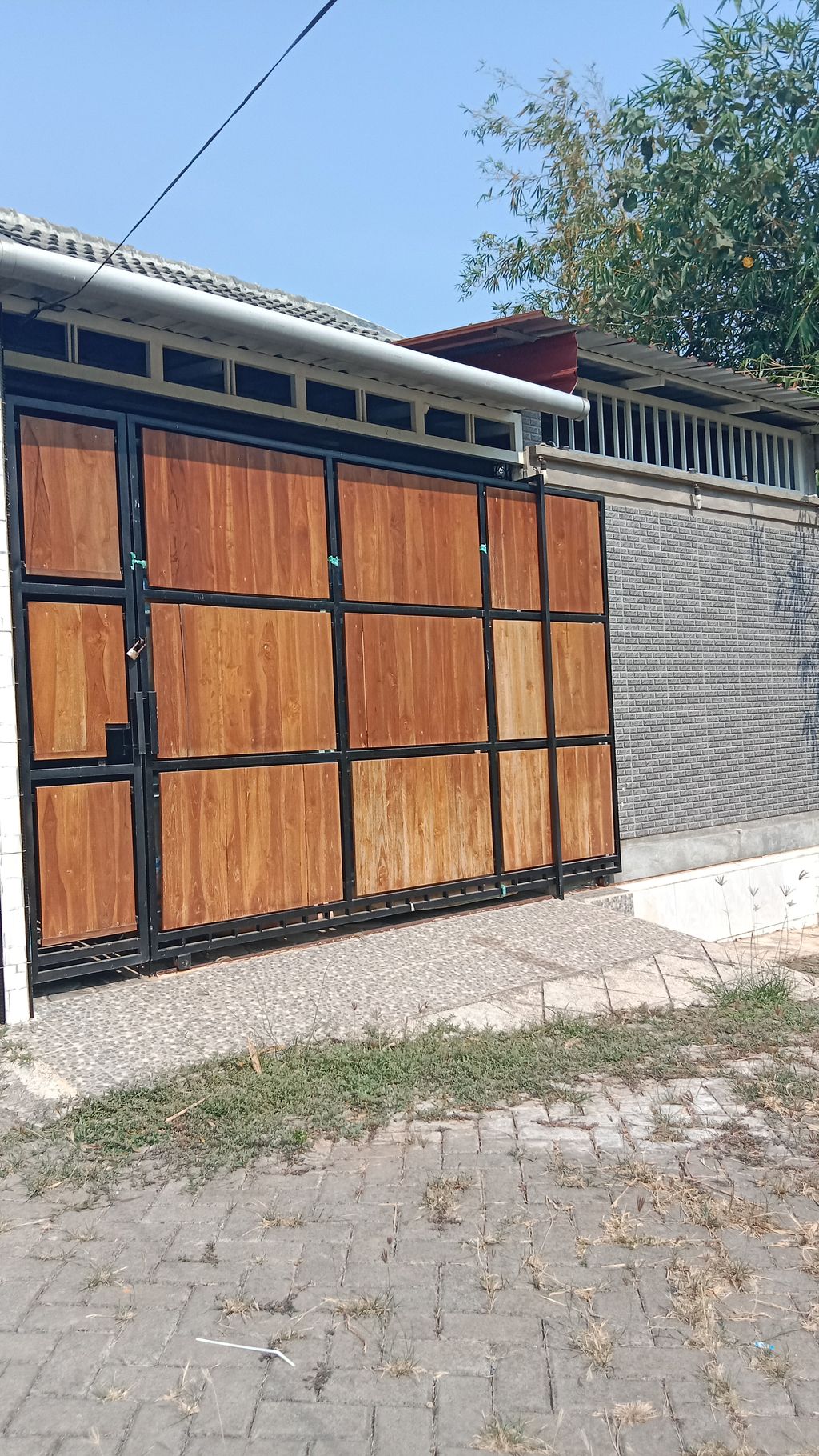 foto tampak rumah tipe 30/68 perumahan Perumahan Marison Regency Jepara
