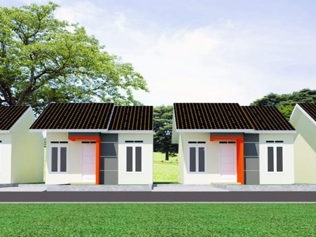 foto tampak rumah tipe 36 perumahan SUTRA RESIDENCE 2