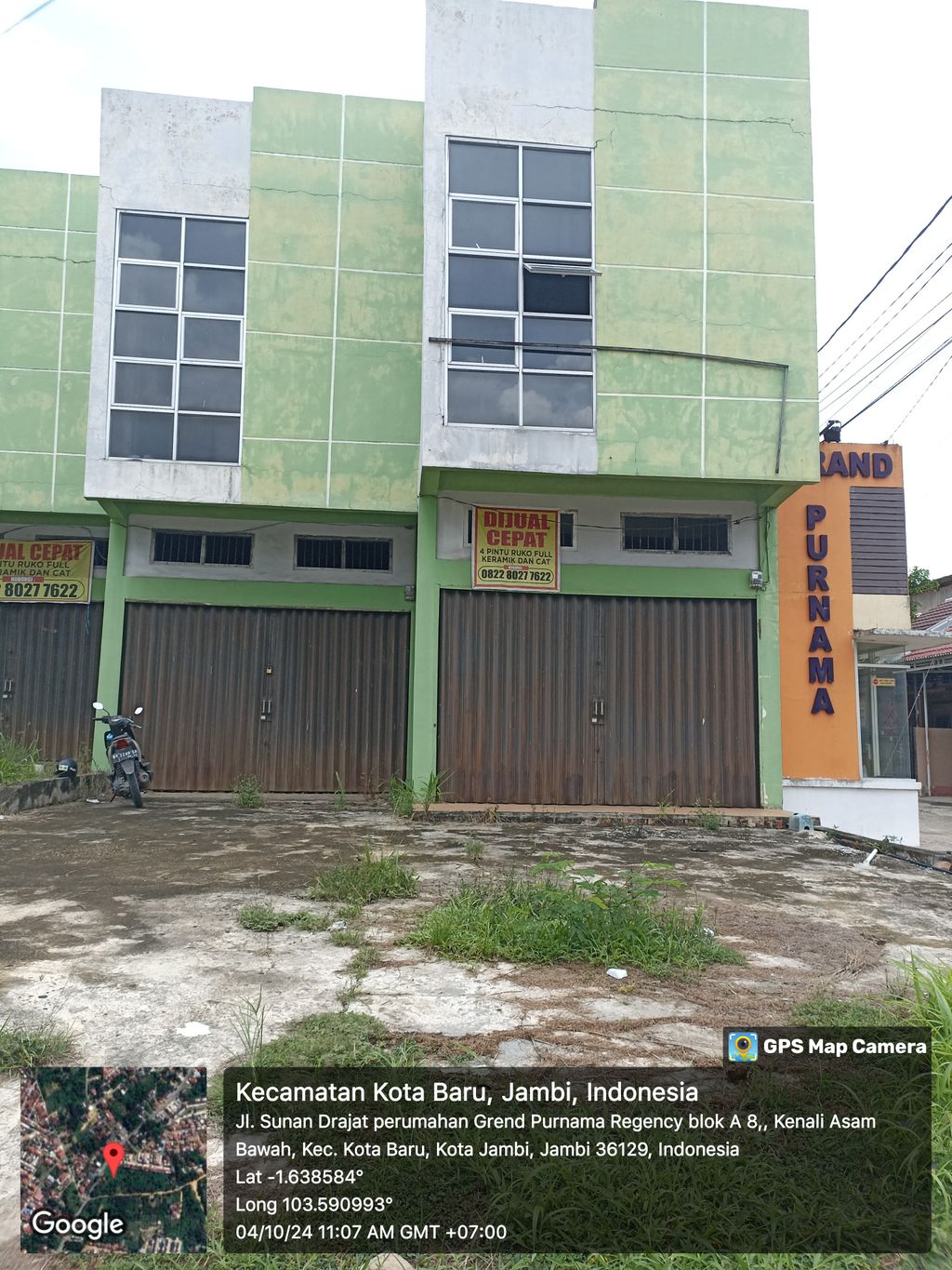 foto contoh rumah perumahan Grand Purnama Regency