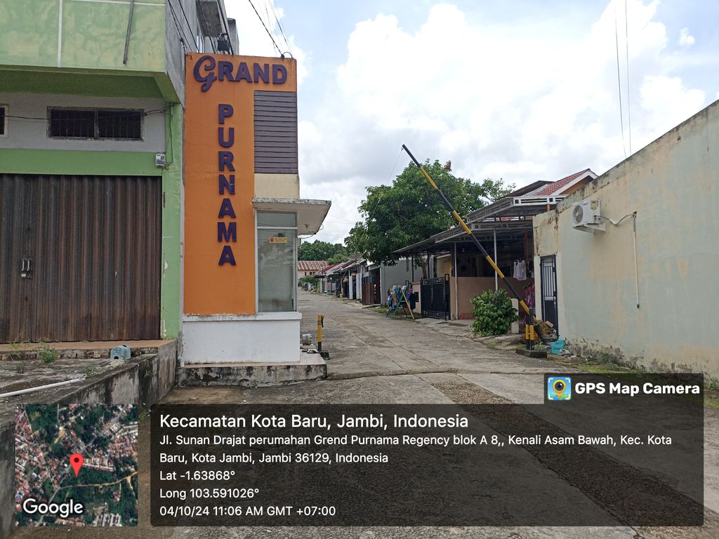 foto gerbang perumahan Grand Purnama Regency
