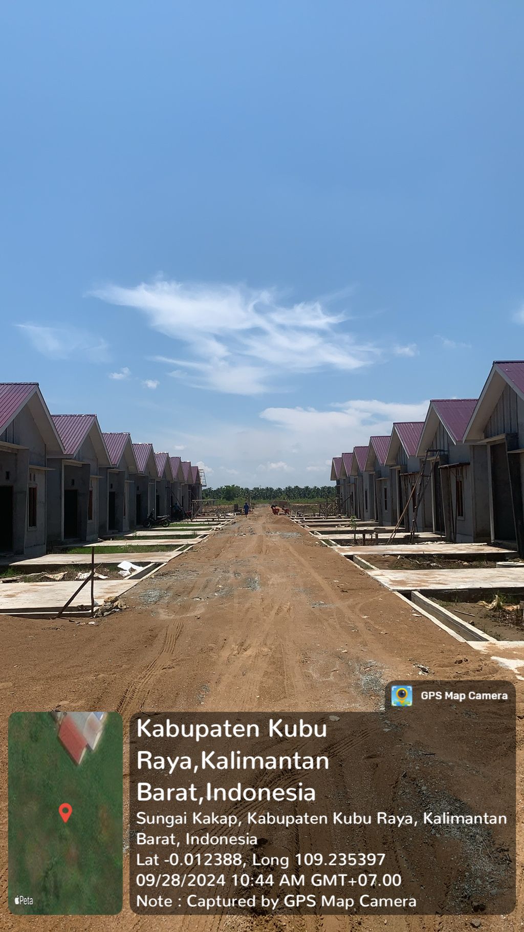 foto posisi tengah perumahan MARISA MANSION 2