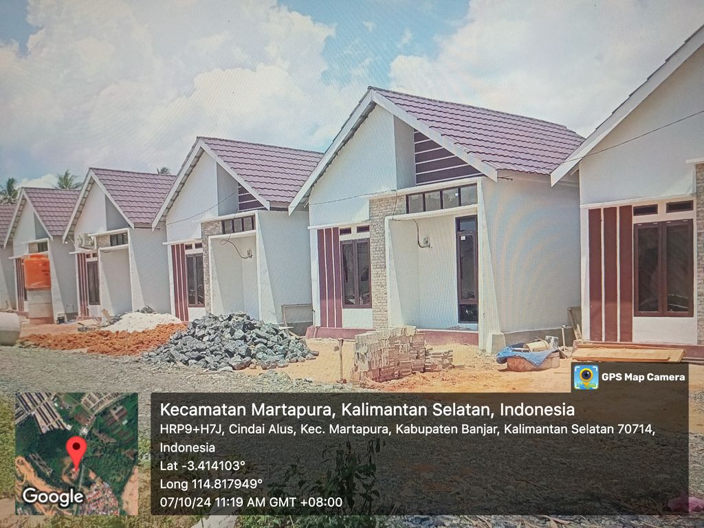 foto denah rumah tipe BERLIAN PERMAI RESIDENCE (BPR) 18 perumahan BERLIAN PERMAI RESIDENCE (BPR) 18