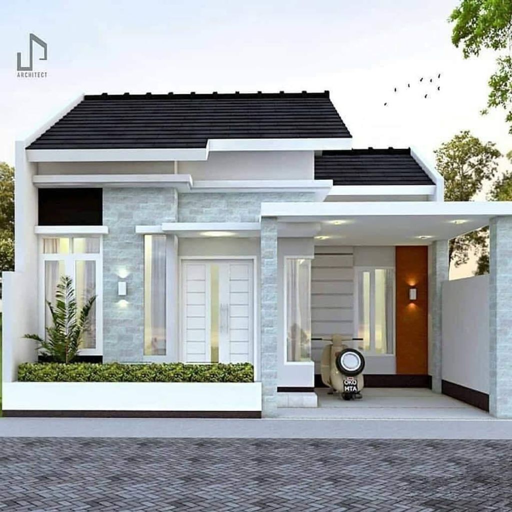 foto tampak rumah tipe 45 perumahan Perumahan Buntara Residence