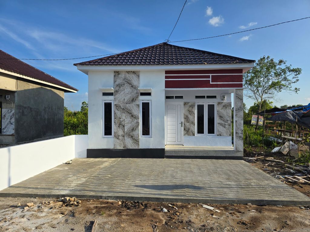 foto tampak rumah tipe 36 SUBSIDI perumahan GRAND PELITA TAHAP 1