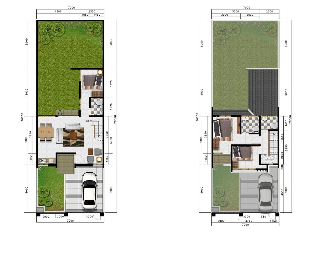 foto denah rumah tipe ALPEN I.01/01 perumahan CITRA SENTUL RAYA