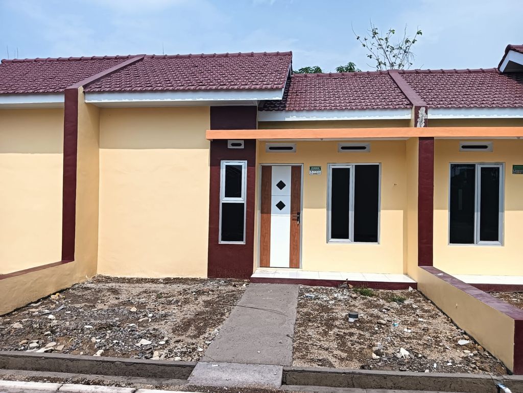 foto tampak rumah tipe 30/61 perumahan Griya Mulya Asri Tahap 2