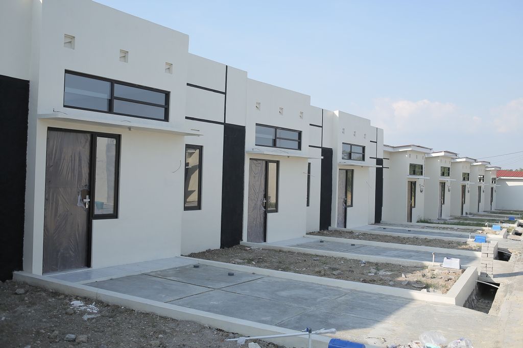 foto tampak rumah tipe 25/73 perumahan Jeruksawit Regency