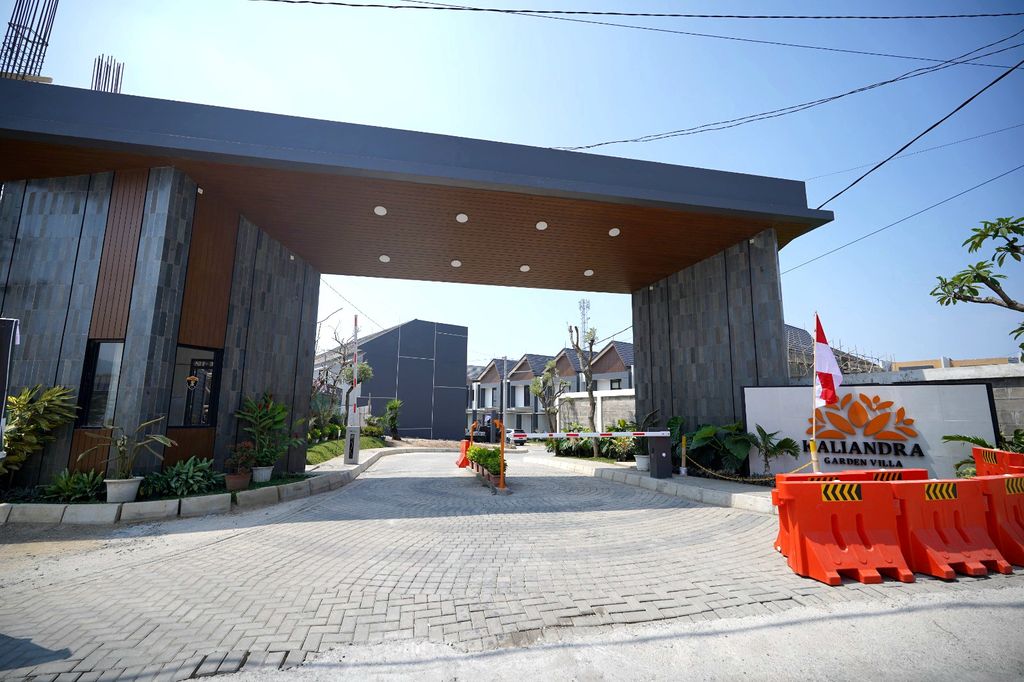 foto gerbang perumahan KALIANDRA GARDEN VILLA S2