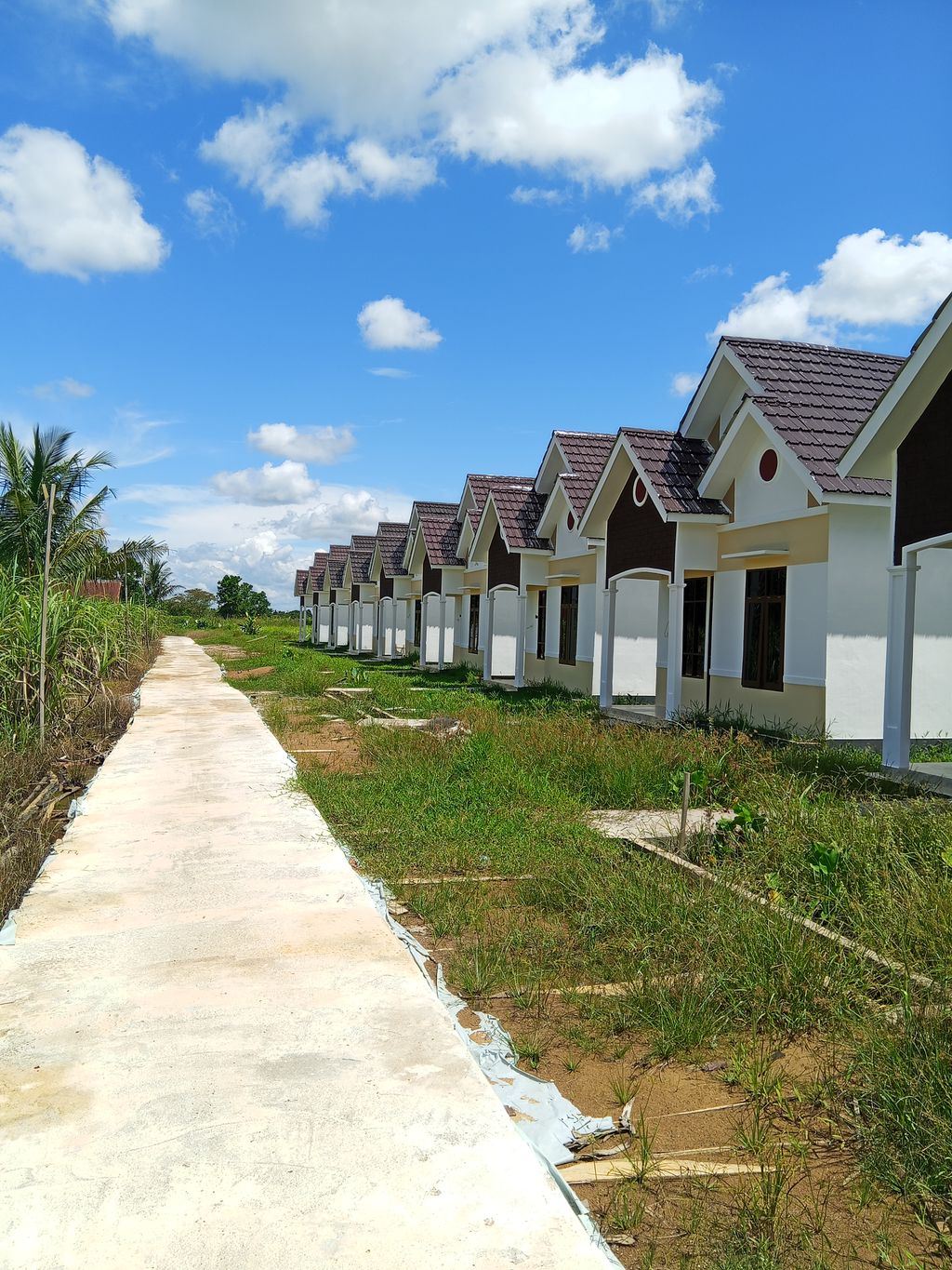 foto posisi tengah perumahan DAMAI INDAH 1