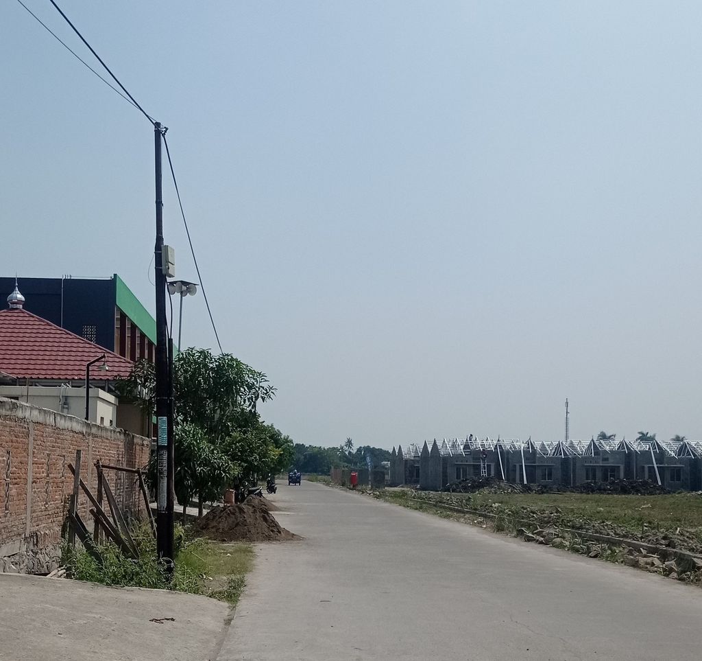 foto denah rumah tipe D7 No 03 ,03A,07 perumahan PESONA KALANGSURIA ( PESONA LAMA )