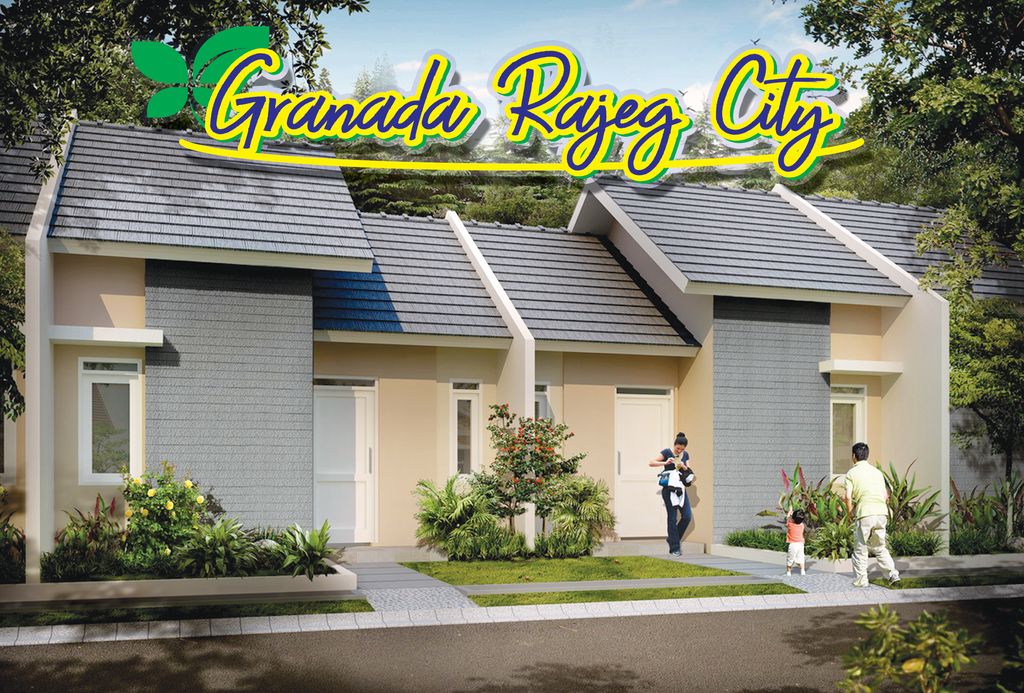 foto tampak rumah tipe subsidi perumahan GRC FINAL