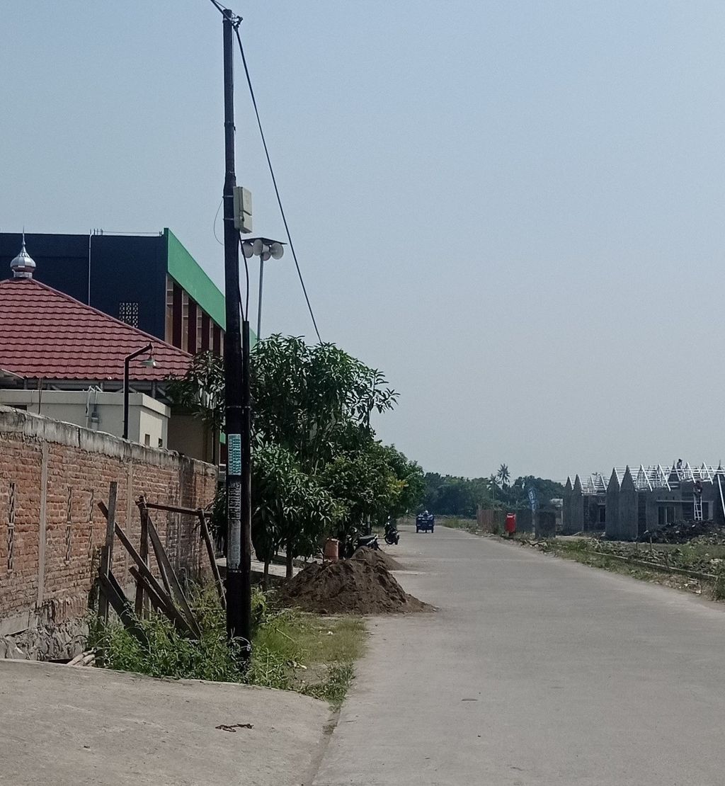 foto tampak rumah tipe D7 NO 1A perumahan PESONA KALANGSURIA ( PESONA LAMA )