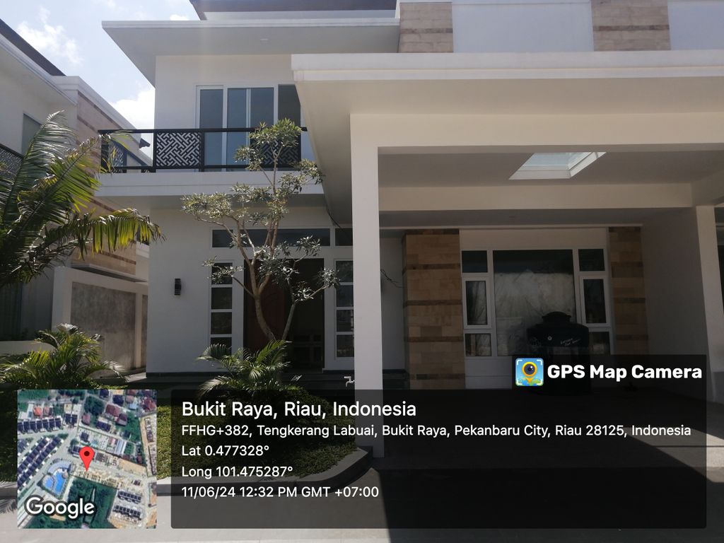 foto tampak rumah tipe DENPASAR perumahan GRAND Ubud Cluster-D
