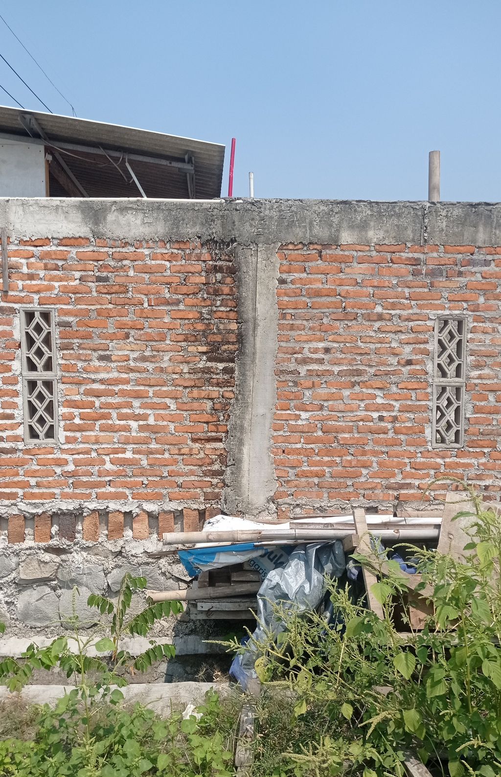 foto denah rumah tipe D7 NO 11 perumahan PESONA KALANGSURIA ( PESONA LAMA )