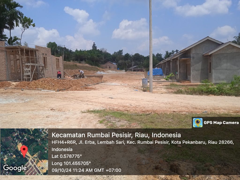 foto posisi tengah perumahan BUKIT PERMATA ASRI TAHAP 5