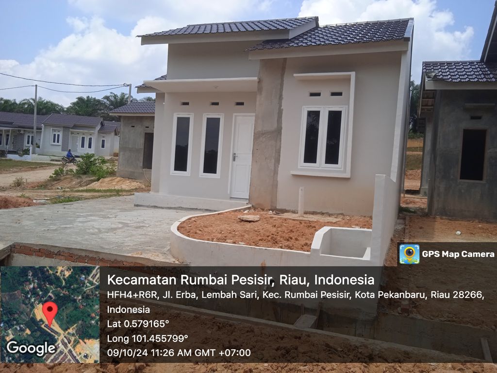 foto contoh rumah perumahan BUKIT PERMATA ASRI TAHAP 5