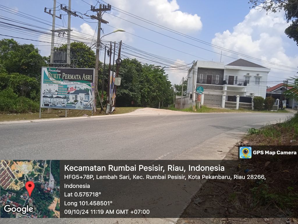 foto gerbang perumahan BUKIT PERMATA ASRI TAHAP 5