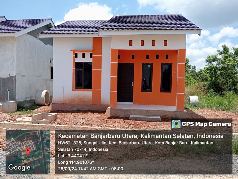 foto contoh rumah perumahan FITRIA JAYA RESIDENCE Tahap III