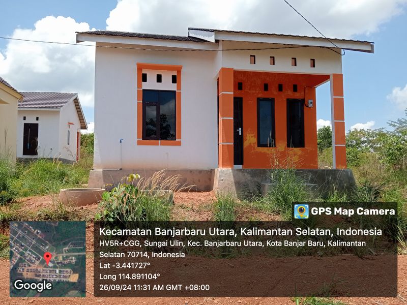 foto contoh rumah perumahan Fitria Jaya Residence Tahap 2