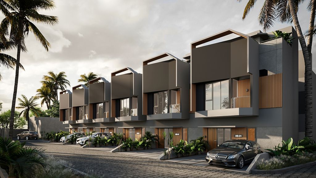 foto tampak rumah tipe 75/90 perumahan SERPONG SURADITA RESIDENCE (TAHAP 1)