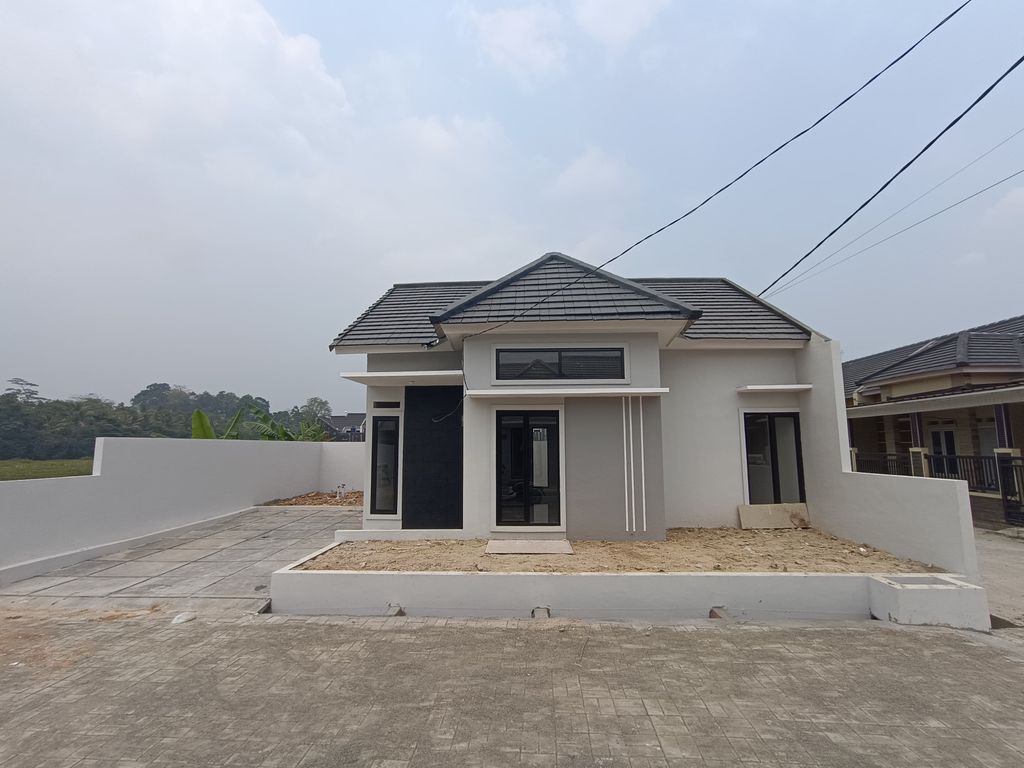 foto tampak rumah tipe 47/120 (Gardenia) perumahan TULIP RANGKAS RESIDENCE