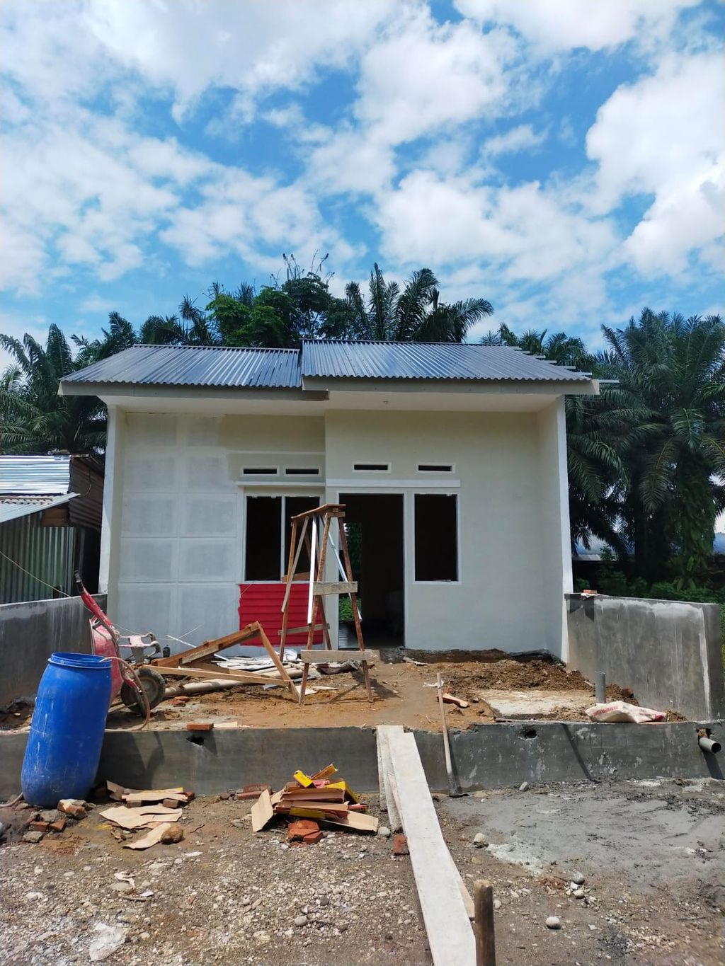 foto denah rumah tipe 36 perumahan Griya Rambutan Suka Maju 3