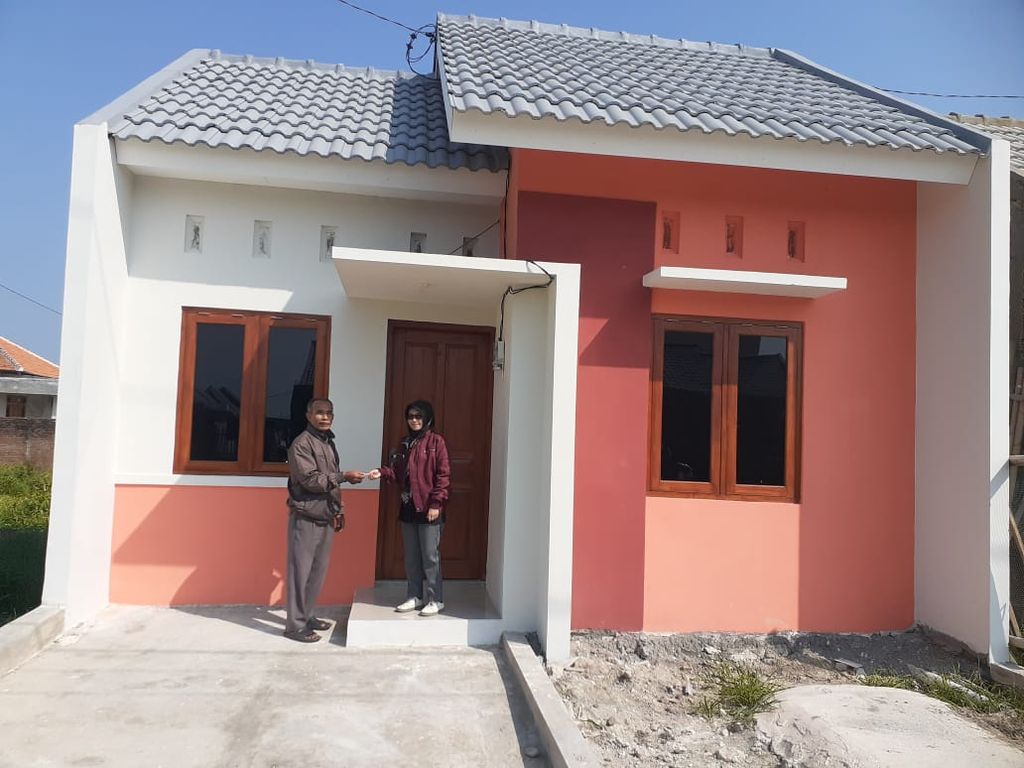 foto tampak rumah tipe 26/60 150.500jt perumahan Graha Sejahtera Tempel 3