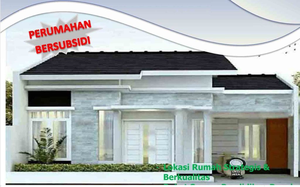 foto tampak rumah tipe 36 perumahan Griya Indah Blang Weu