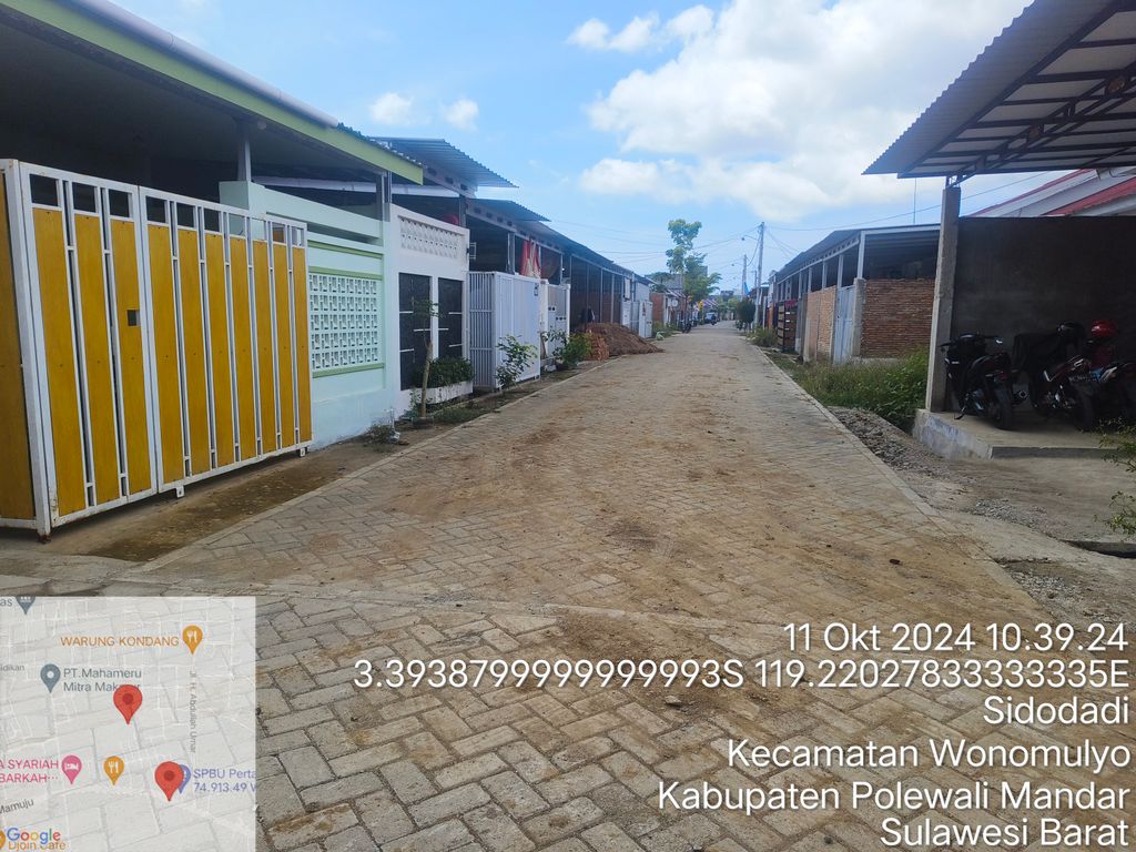 foto posisi tengah perumahan NEW BINA RESIDENCE PERMAI