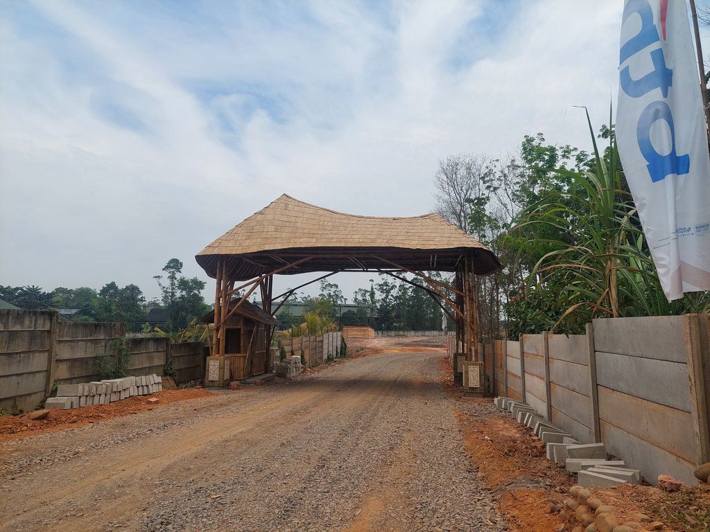foto gerbang perumahan Gadang Sejahtera Village Tahap 2
