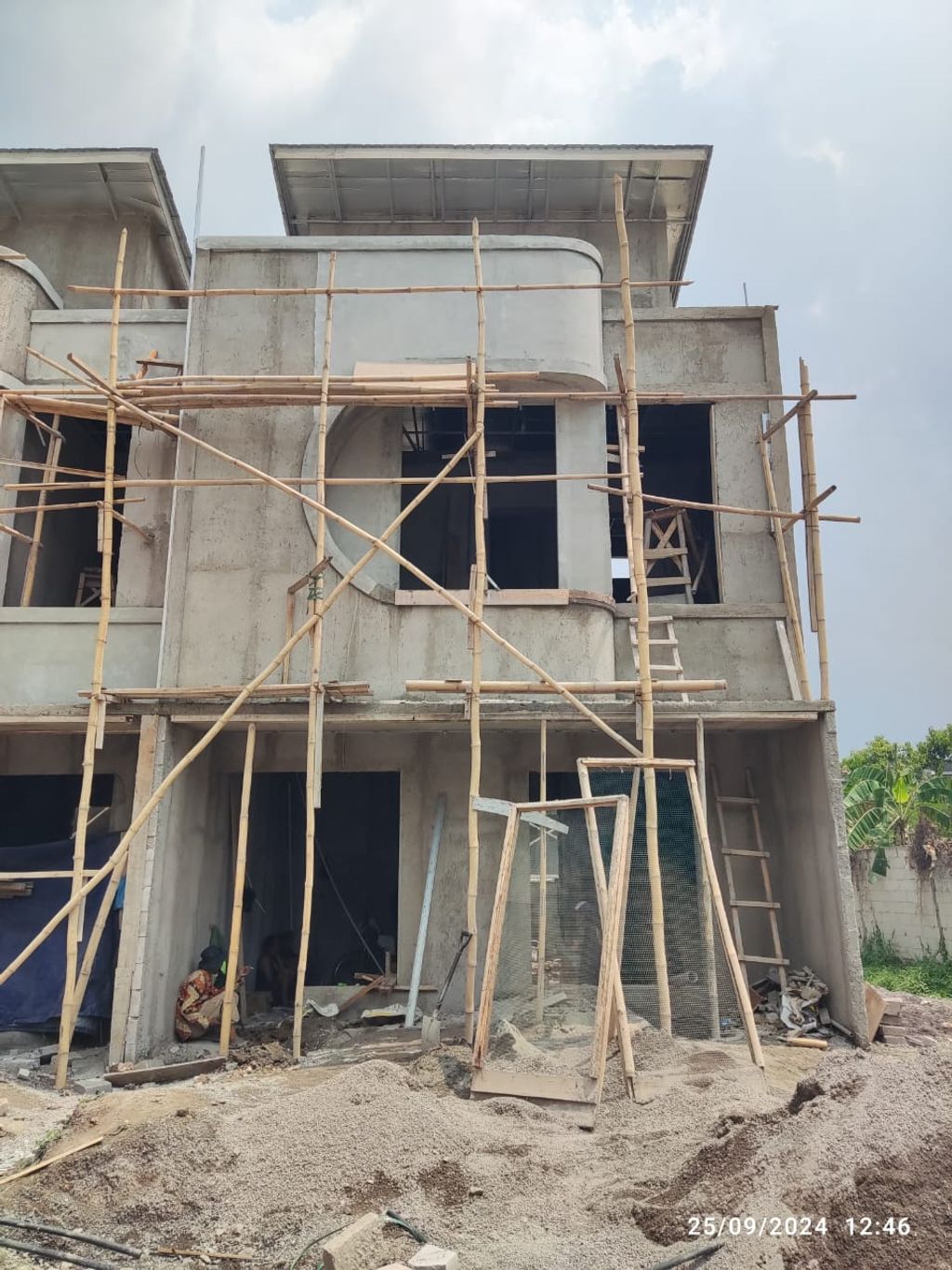 foto tampak rumah tipe 60 Compact 3 Kamar HC (609) perumahan G-Land Katapang Residence 1