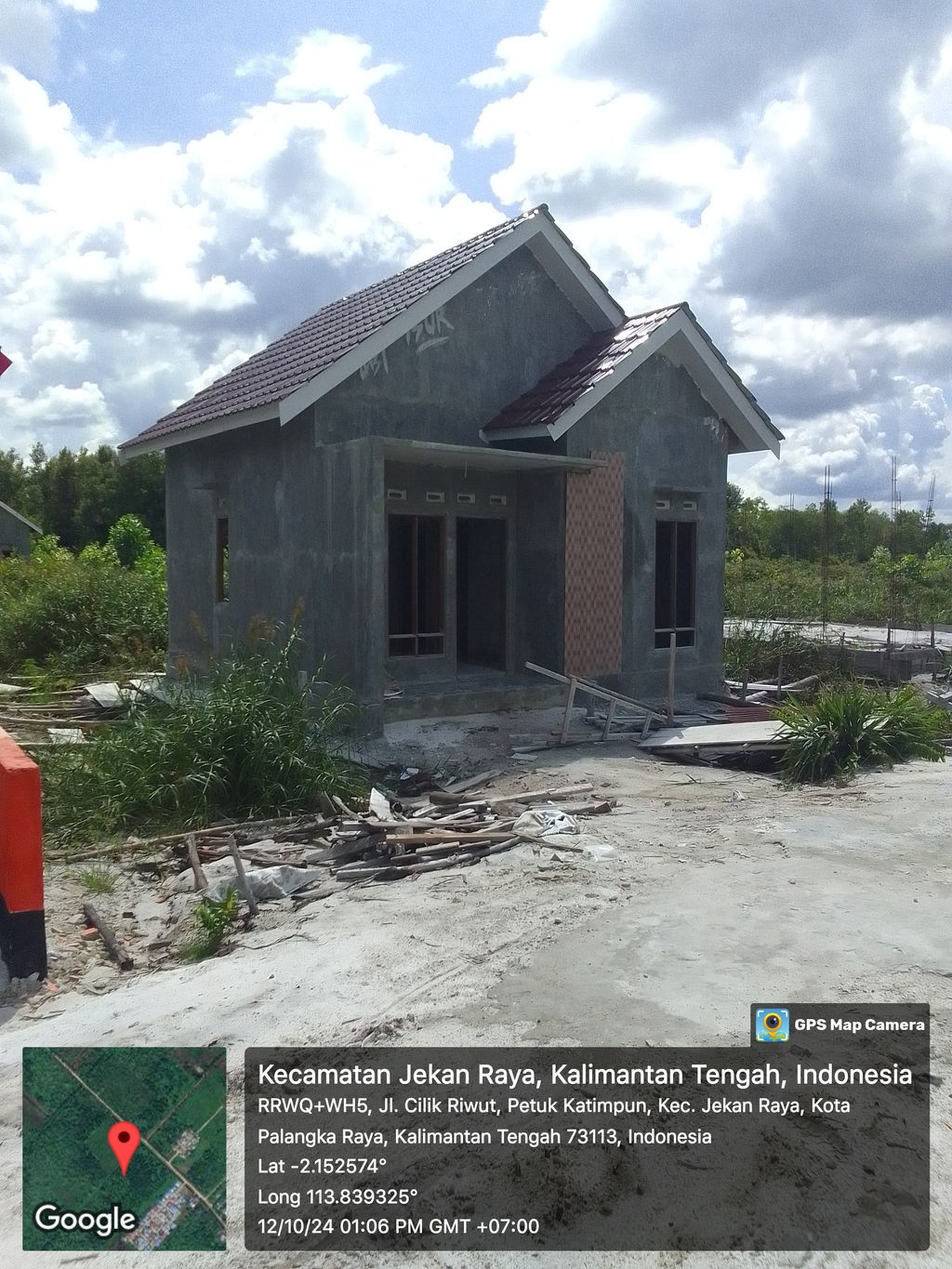foto posisi tengah perumahan KATIMPUN RESIDENT
