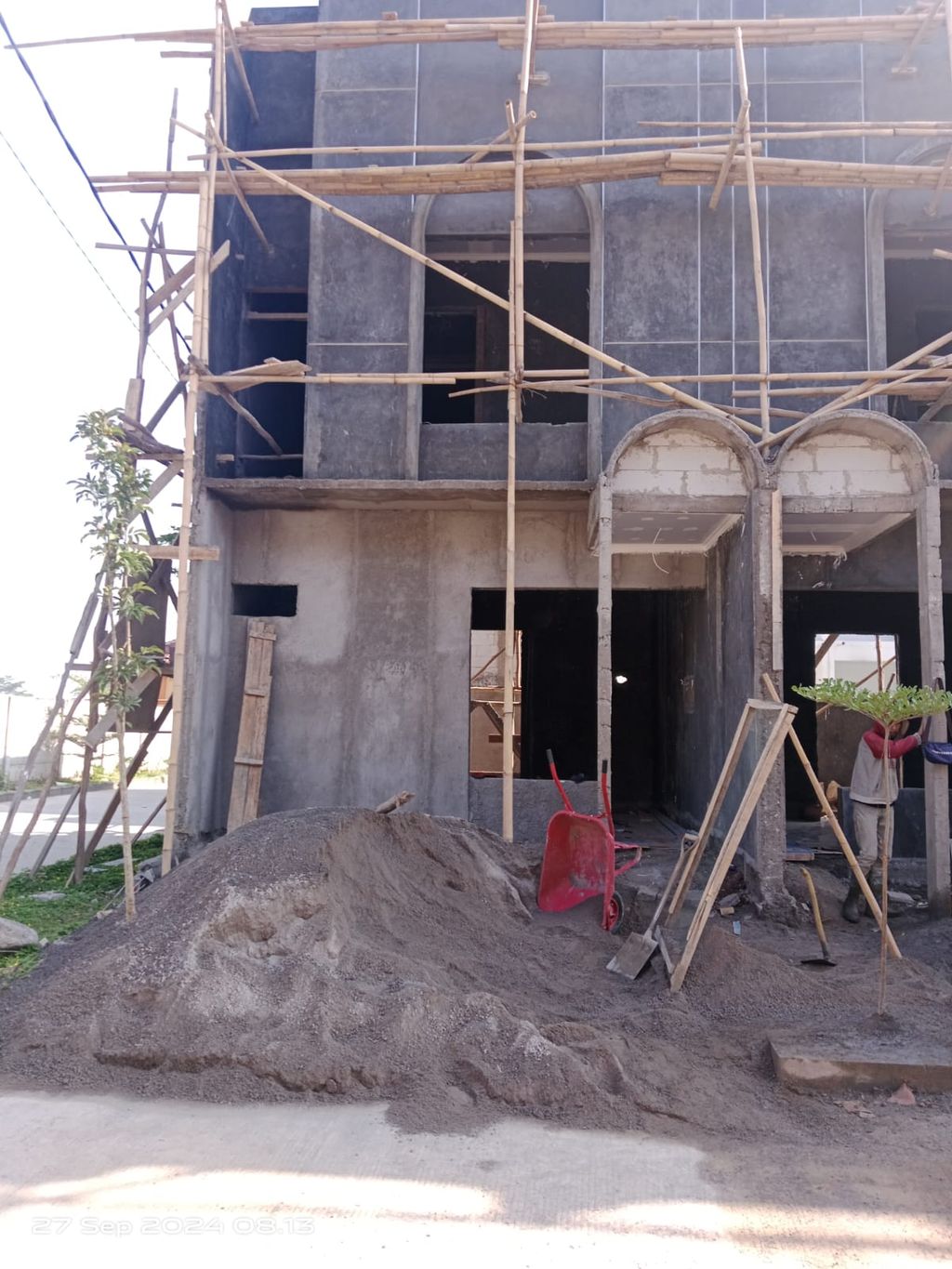 foto tampak rumah tipe 50 Compact 3 Kamar HC(560) perumahan Seroja Home Residence 4