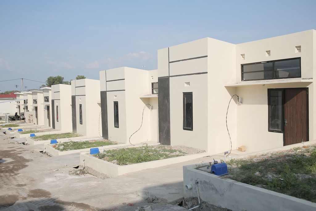 foto tampak rumah tipe 30/82 perumahan Jeruksawit Regency