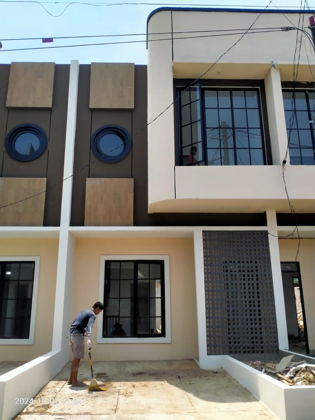 foto tampak rumah tipe 38 Compact High Ceiling (2KT)(392) perumahan Griya Pataruman Asri 3