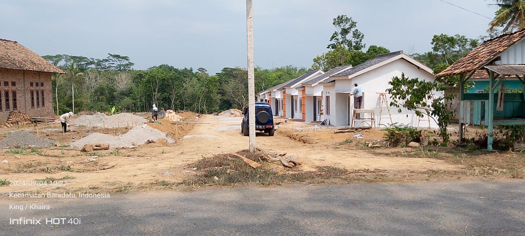 foto gerbang perumahan BARADATU PERMAI