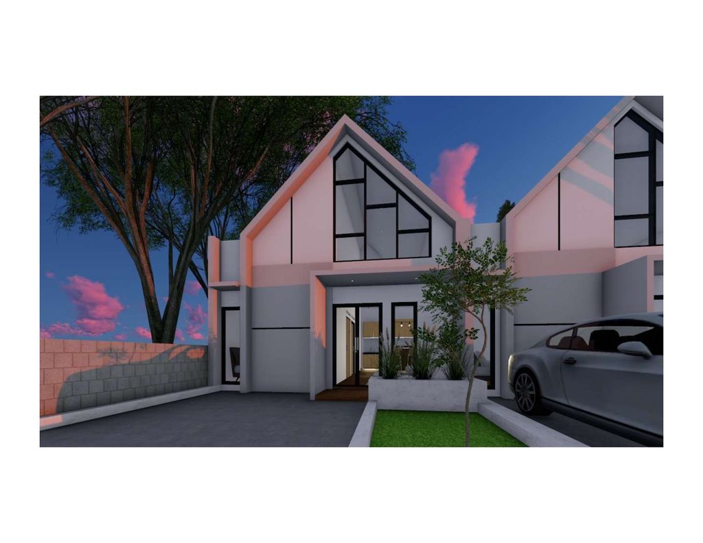 foto tampak rumah tipe Komersil perumahan Aksaland Majalengka