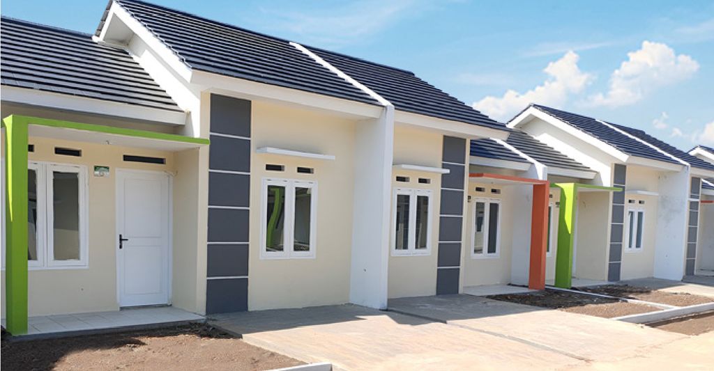 foto tampak rumah tipe 30/60 perumahan PESONA KAHURIPAN 10