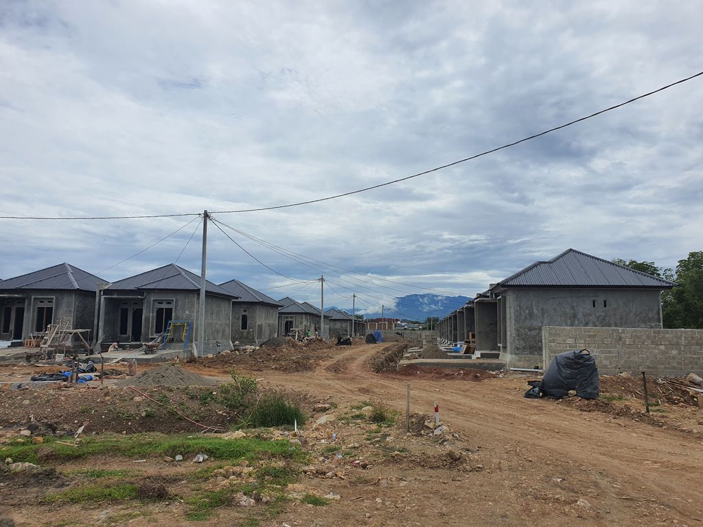 foto gerbang perumahan Taman Citra Residence III