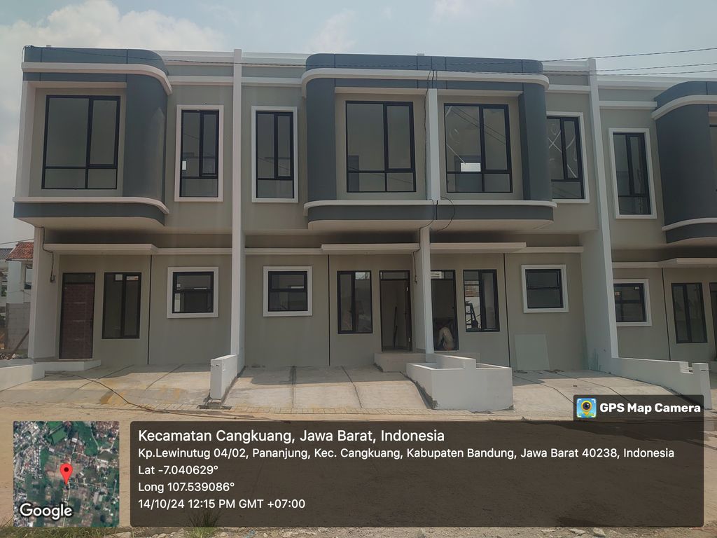 foto contoh rumah perumahan G-Land Aleena Residence