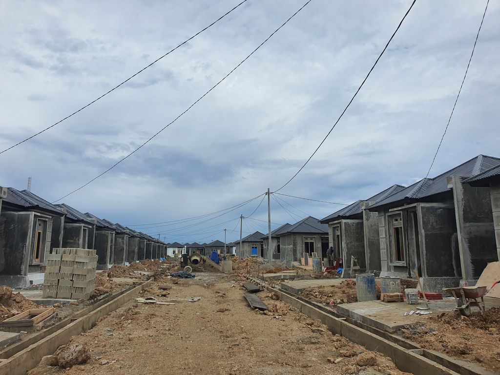 foto posisi tengah perumahan Taman Citra Residence III