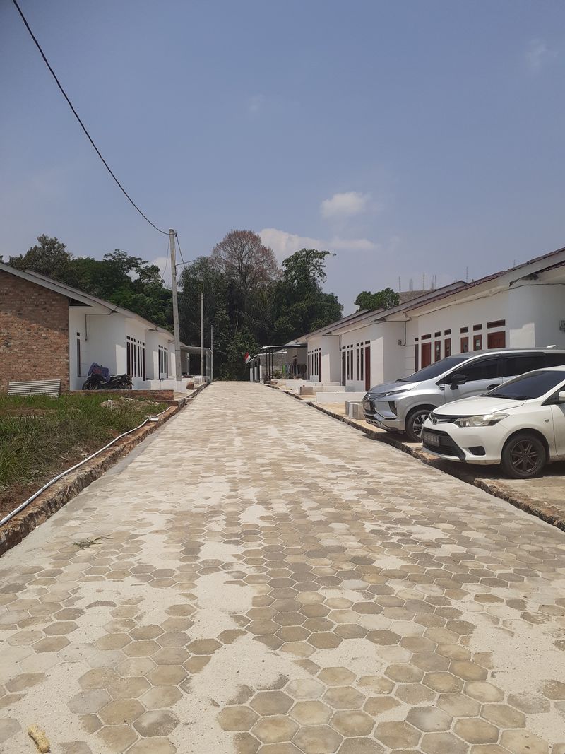 foto posisi tengah perumahan Mulyo Asri Residence