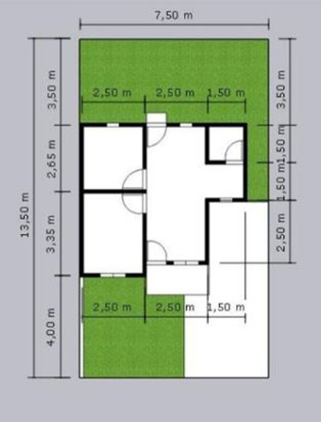 foto denah rumah tipe 36 perumahan Pebatuan Cipta Residence II